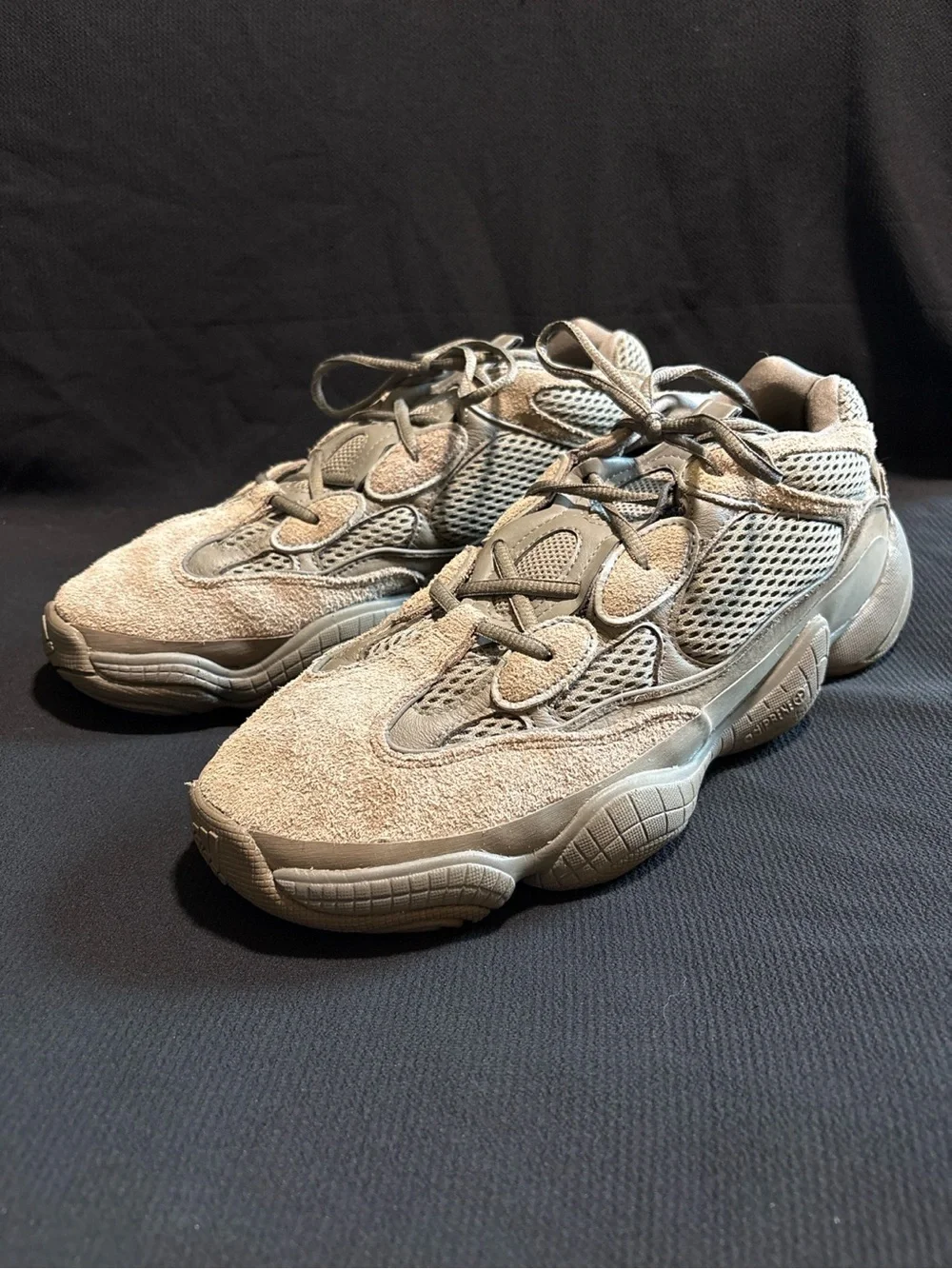 adidas Yeezy 500 Taupe Light GX3606 Size 11 Kanye West Authentic Sneakers